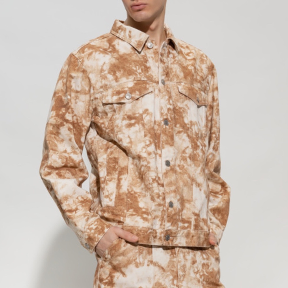 ISABEL MARANT beige ‘Jormi’ jacket